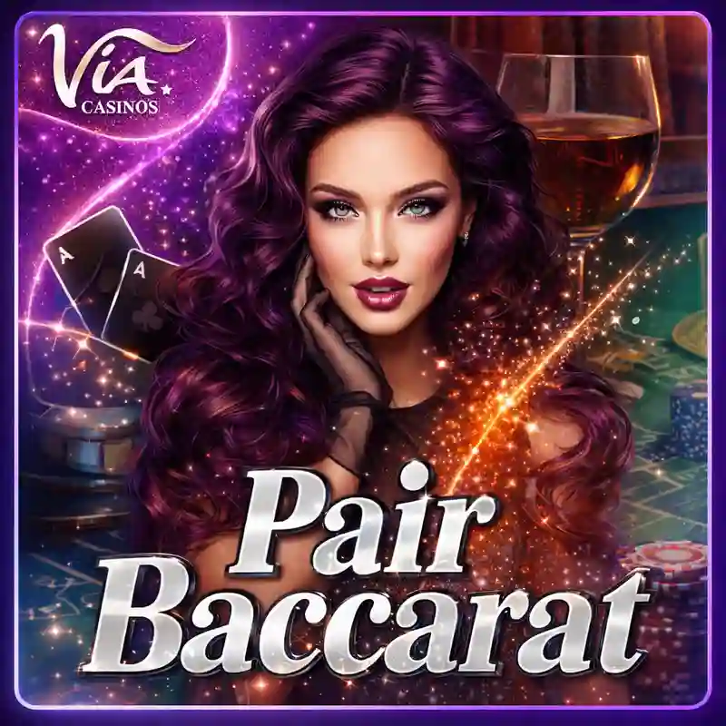 Pares na Baccarat Live Casino Gameplay